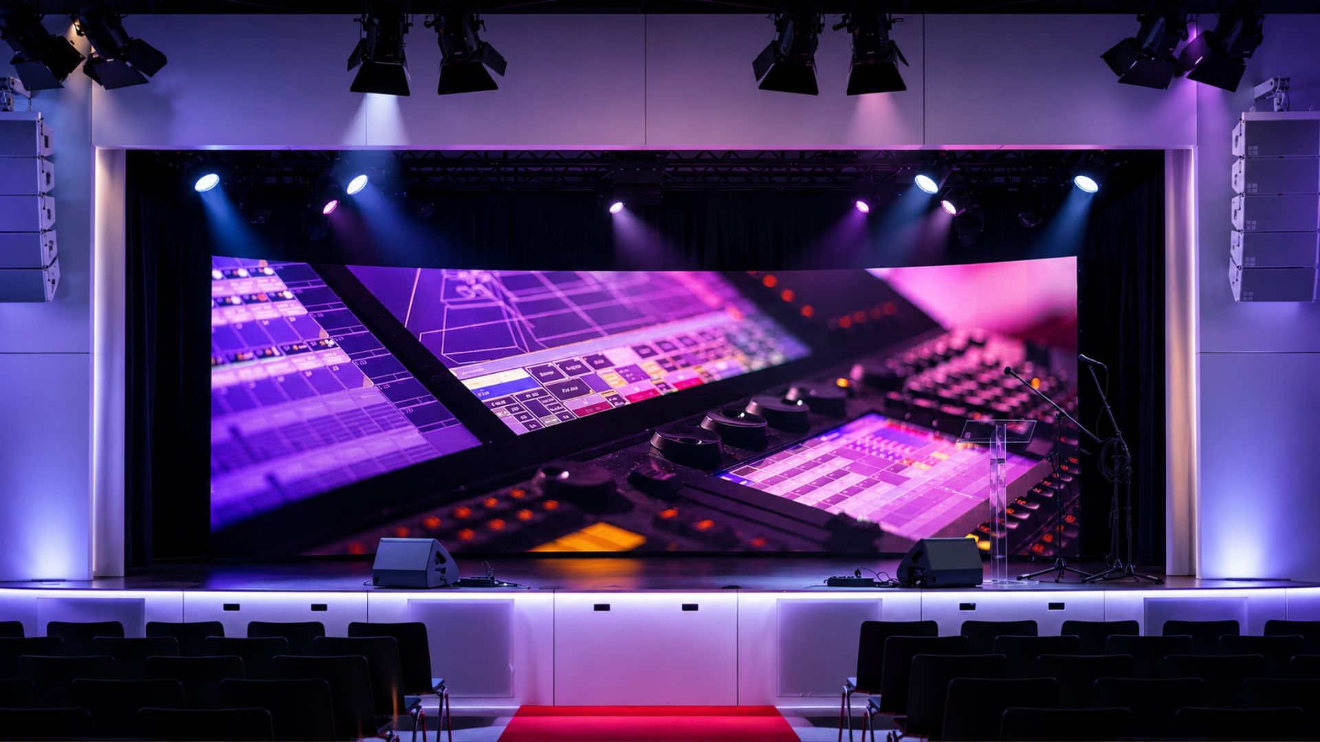 LED-Wände für Firmenevents