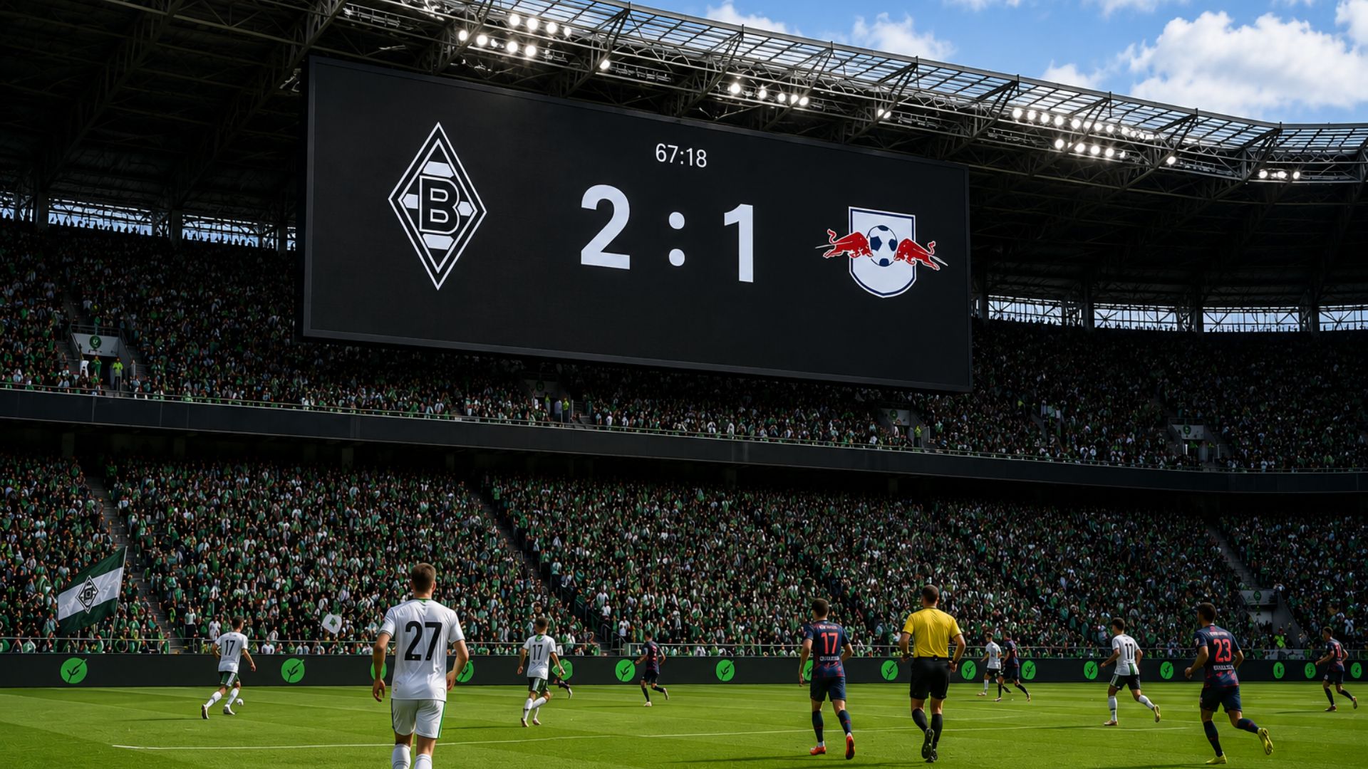 LED-Wände für Stadion