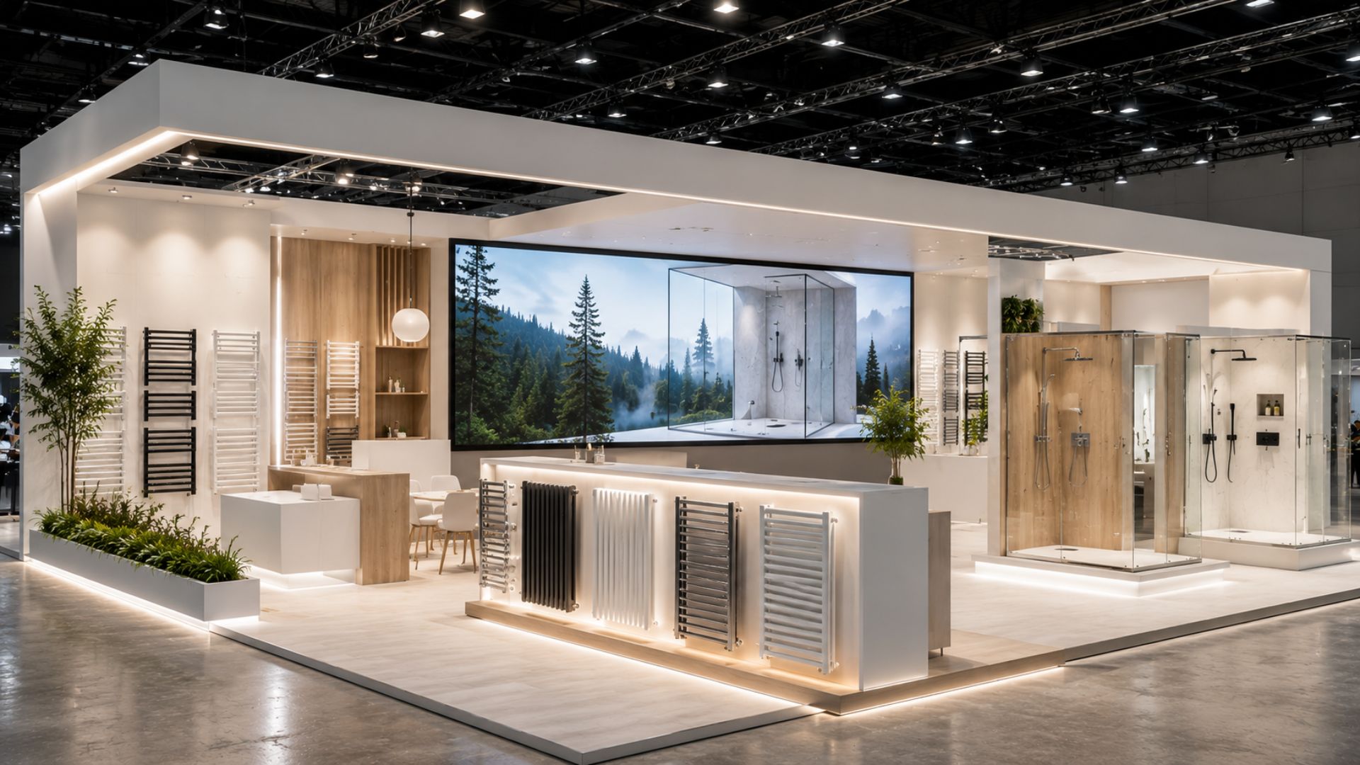 LED-Wände für Messe